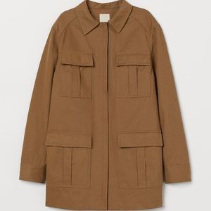 H&M Utility Tan Jacket 🛠